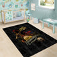 Haiti Football 2026 Area Rug Haiti Nan Mondyal