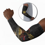 Custom Haiti Football 2026 Arm Sleeves Haiti Nan Mondyal