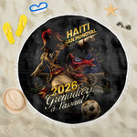 Haiti Football 2026 Beach Blanket Haiti Nan Mondyal