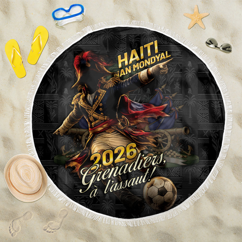 Haiti Football 2026 Beach Blanket Haiti Nan Mondyal