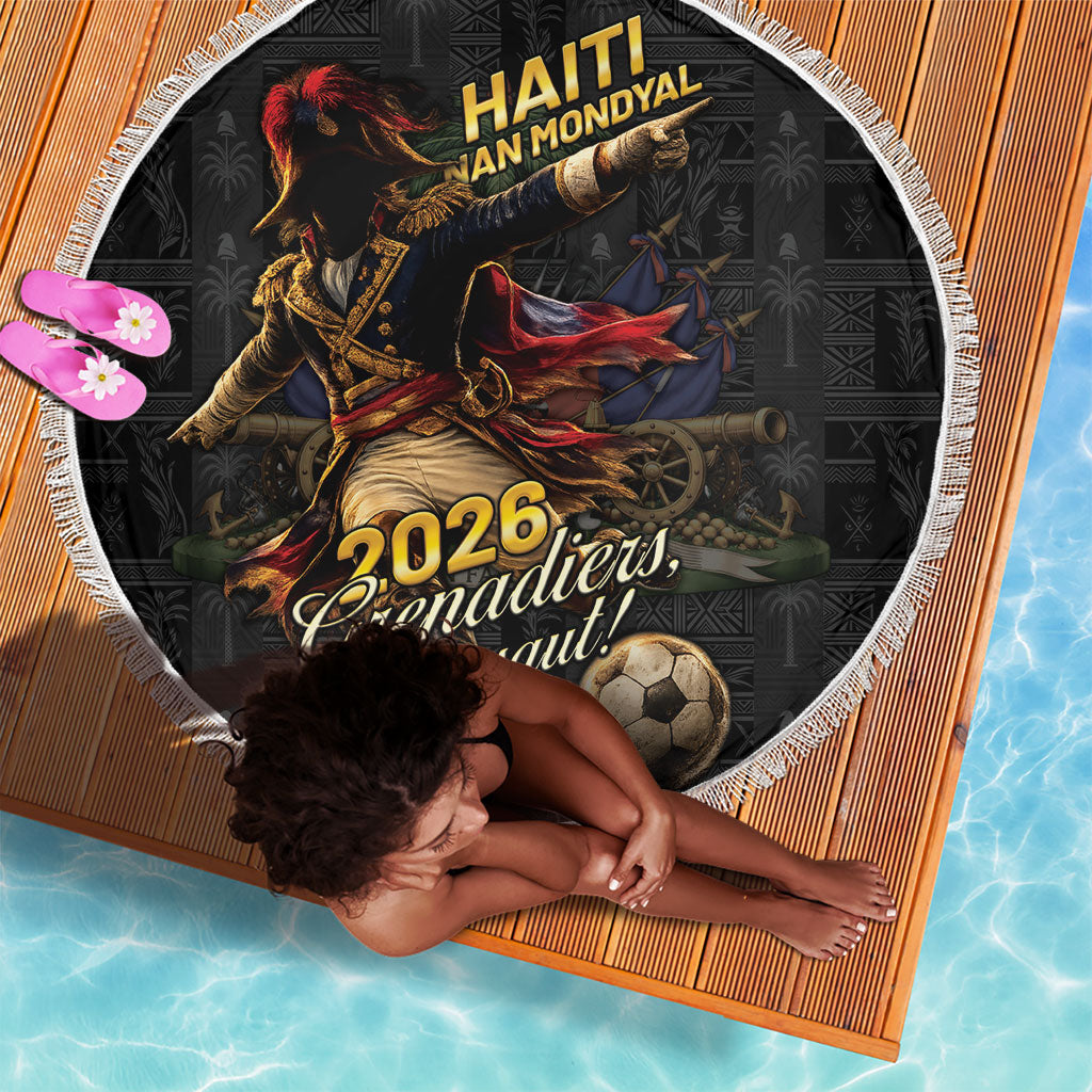 Haiti Football 2026 Beach Blanket Haiti Nan Mondyal