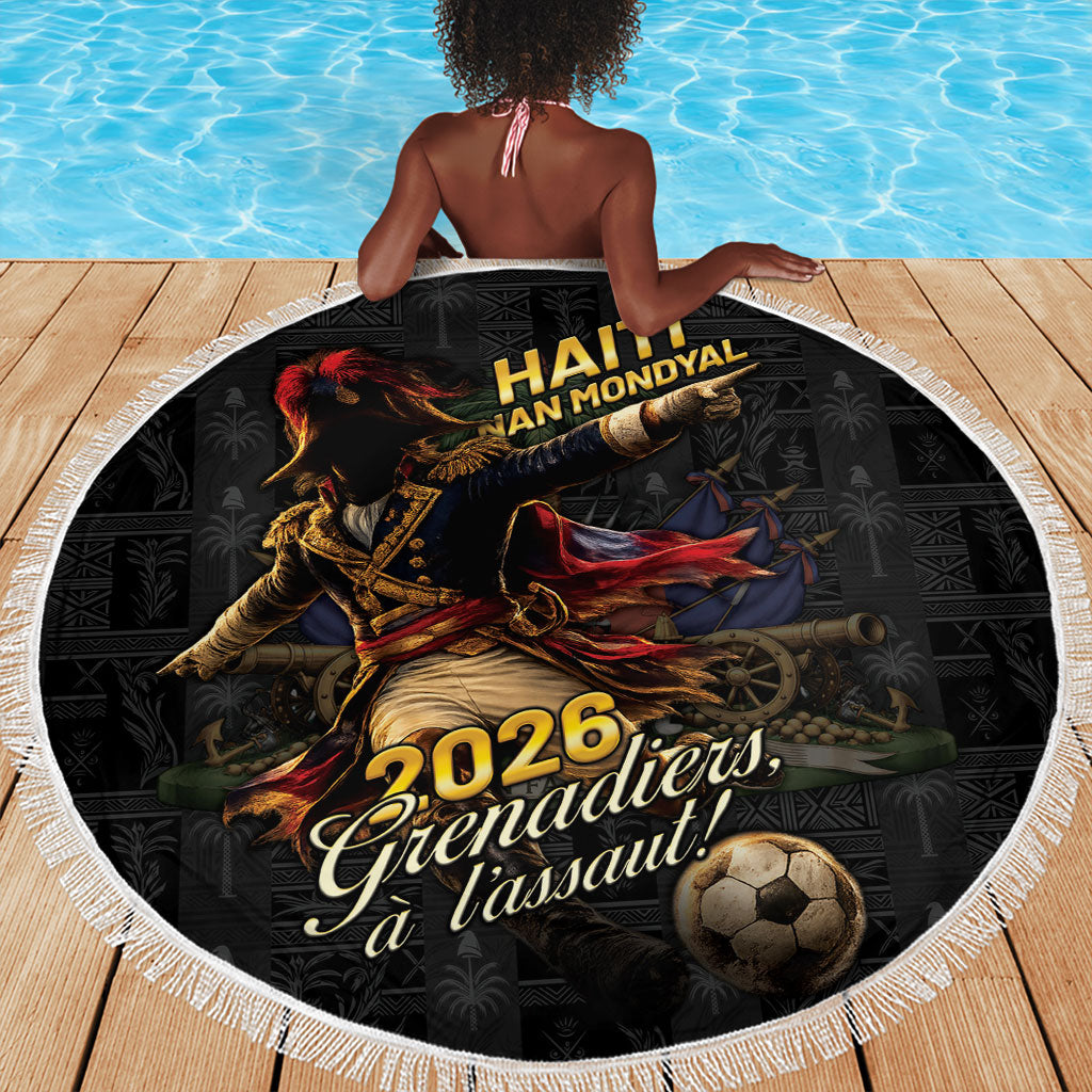 Haiti Football 2026 Beach Blanket Haiti Nan Mondyal