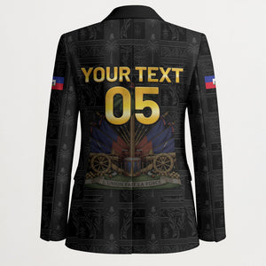 Custom Haiti Football 2026 Blazer Haiti Nan Mondyal