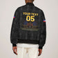 Custom Haiti Football 2026 Bomber Jacket Haiti Nan Mondyal