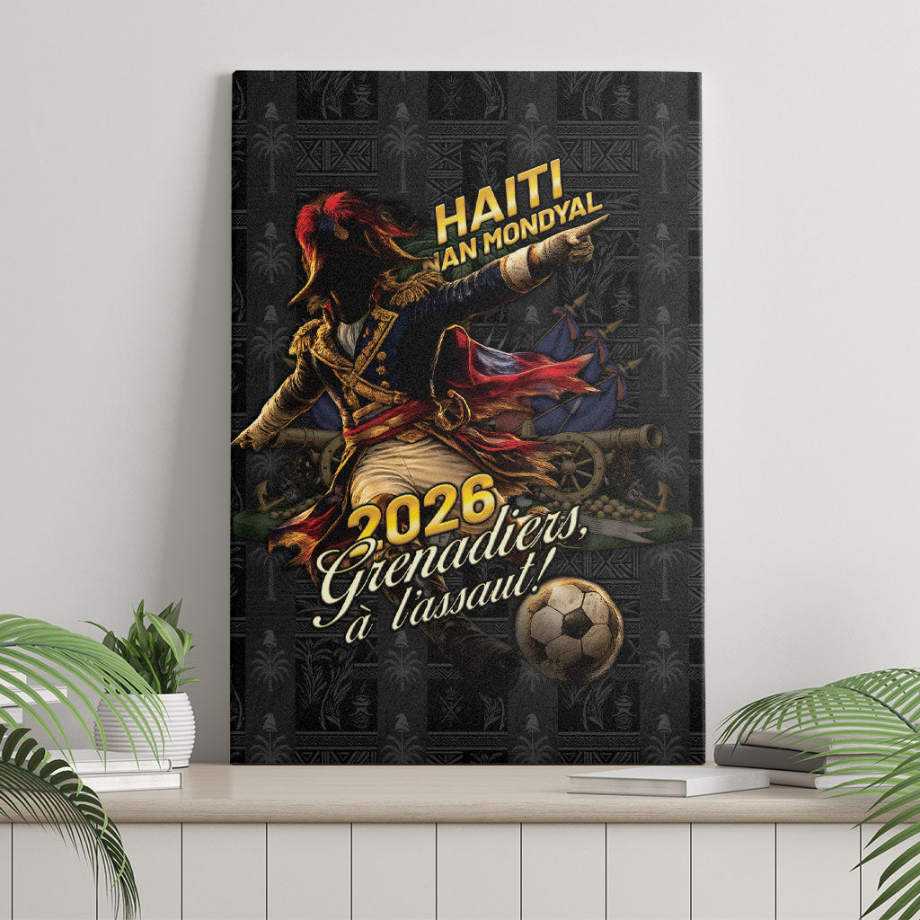 Haiti Football 2026 Canvas Wall Art Haiti Nan Mondyal