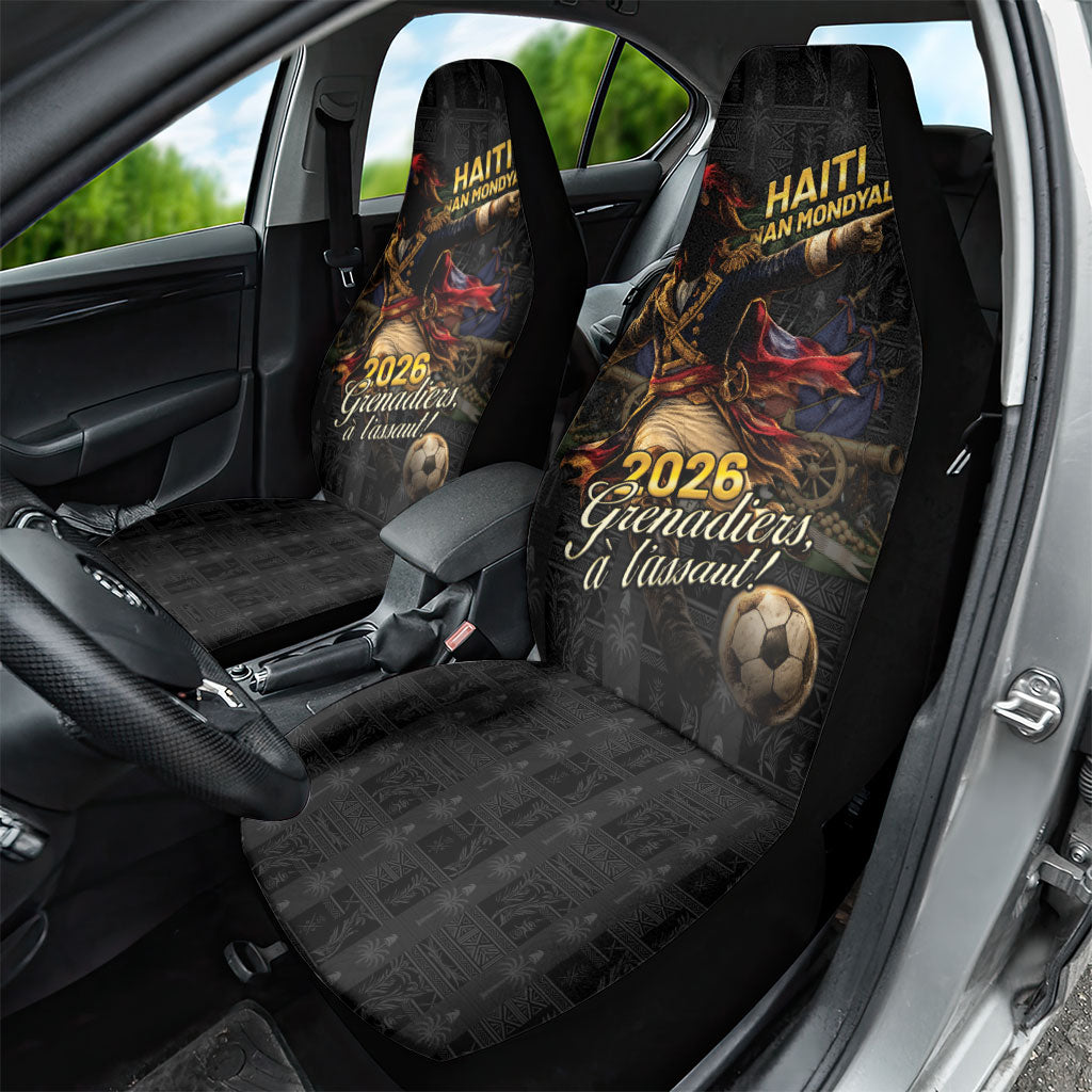 Haiti Football 2026 Car Seat Cover Haiti Nan Mondyal