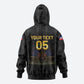 Custom Haiti Football 2026 Hoodie Haiti Nan Mondyal