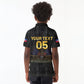 Custom Haiti Football 2026 Kid Polo Shirt Haiti Nan Mondyal