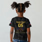 Custom Haiti Football 2026 Kid T shirt Haiti Nan Mondyal