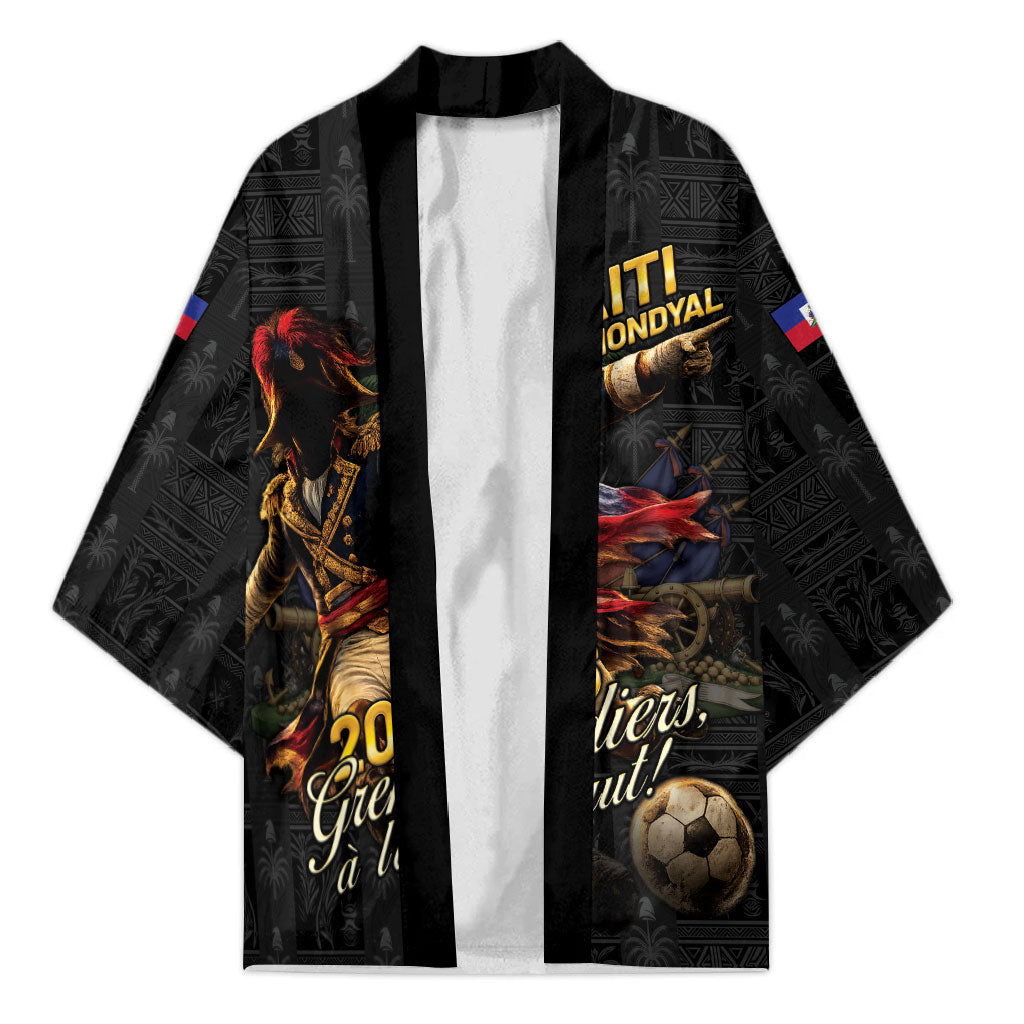 Custom Haiti Football 2026 Kimono Haiti Nan Mondyal