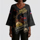 Custom Haiti Football 2026 Kimono Sleeve Blouse Haiti Nan Mondyal