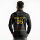Custom Haiti Football 2026 Long Sleeve Polo Shirt Haiti Nan Mondyal