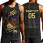 Custom Haiti Football 2026 Men Tank Top Haiti Nan Mondyal