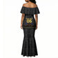 Custom Haiti Football 2026 Mermaid Dress Haiti Nan Mondyal