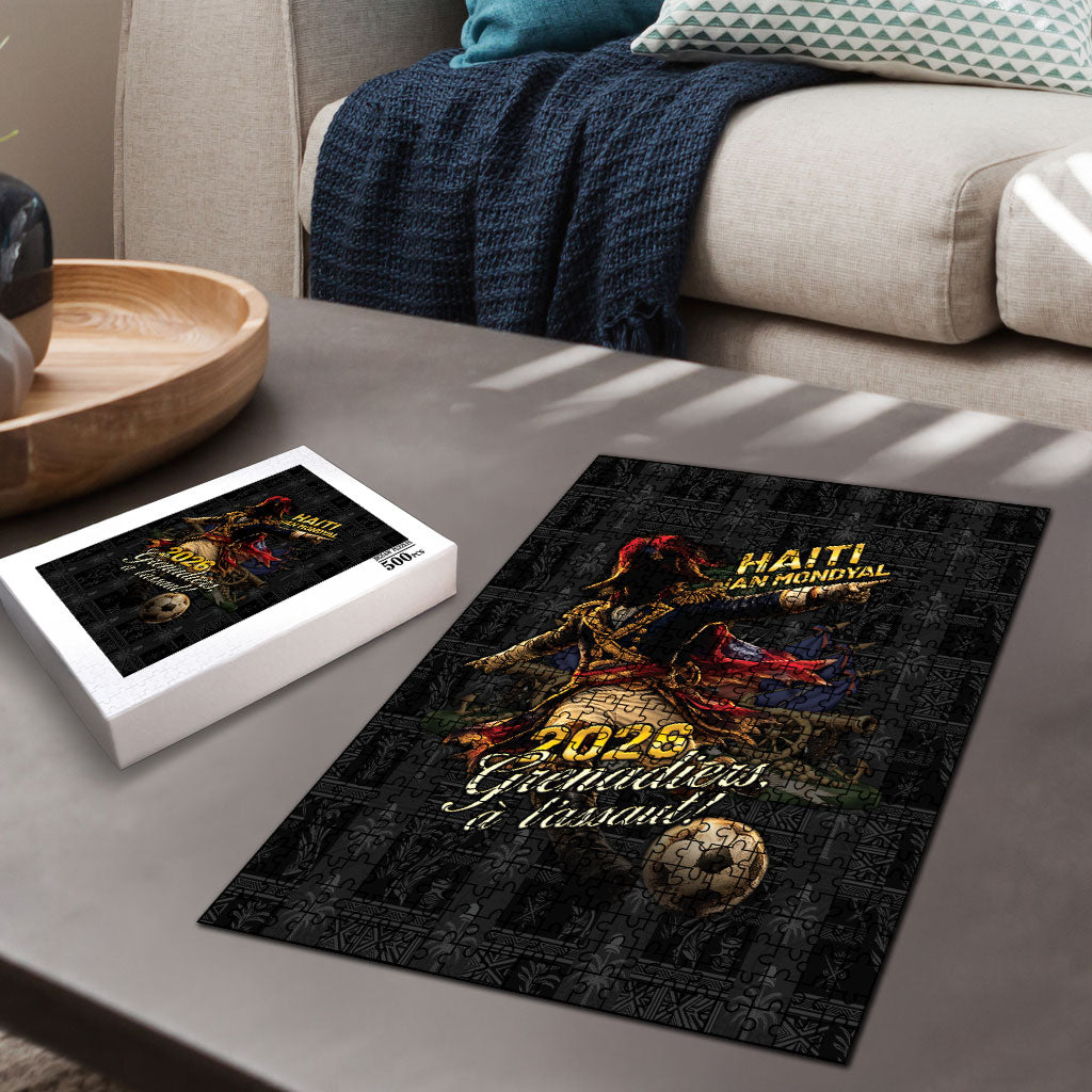 Haiti Football 2026 Puzzle Haiti Nan Mondyal
