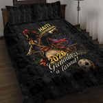Haiti Football 2026 Quilt Bed Set Haiti Nan Mondyal