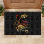 Haiti Football 2026 Rubber Doormat Haiti Nan Mondyal