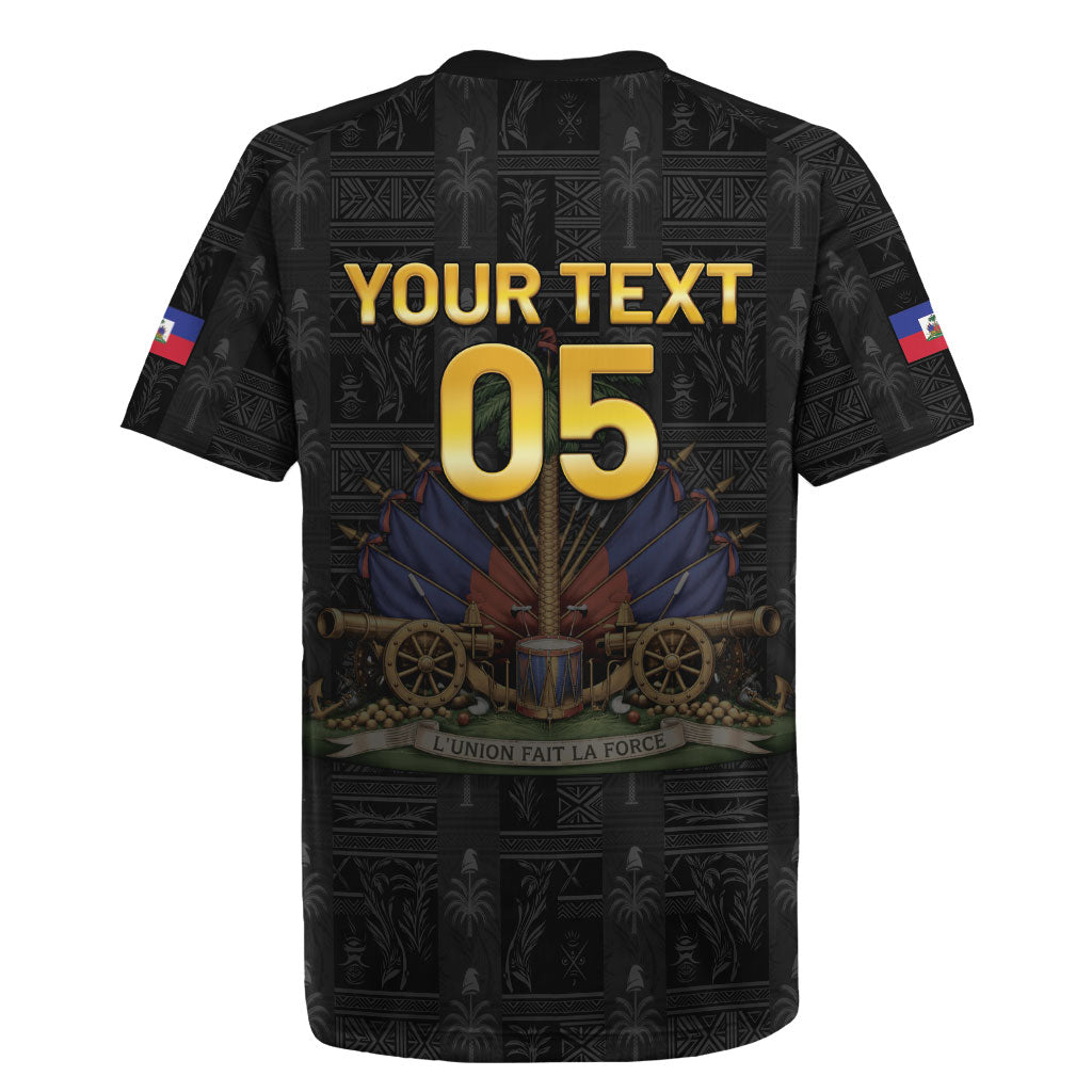 Custom Haiti Football 2026 Rugby Jersey Haiti Nan Mondyal
