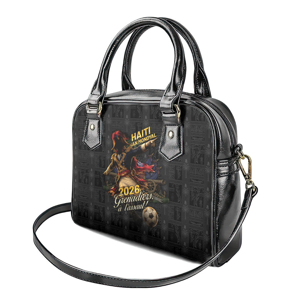 Haiti Football 2026 Shoulder Handbag Haiti Nan Mondyal