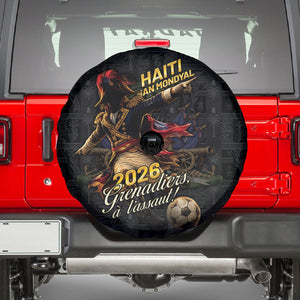 Haiti Football 2026 Spare Tire Cover Haiti Nan Mondyal