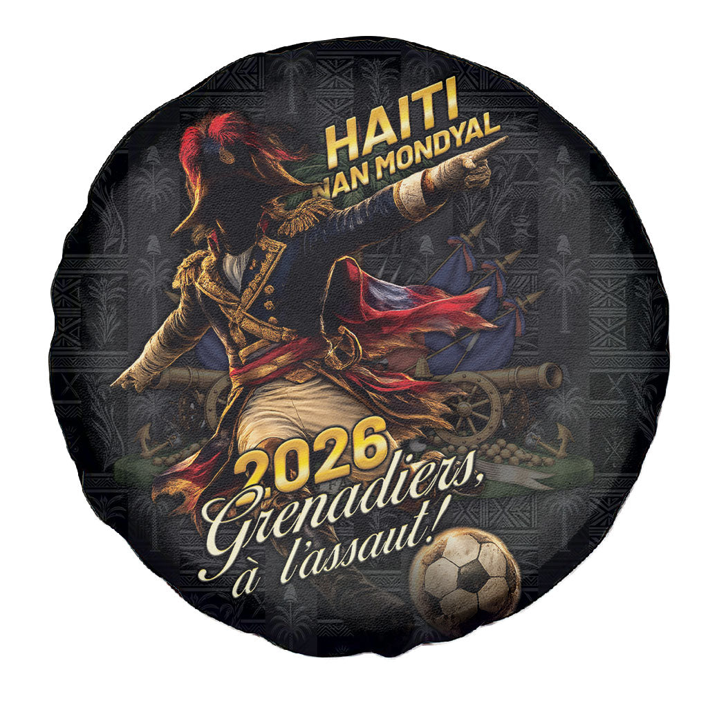 Haiti Football 2026 Spare Tire Cover Haiti Nan Mondyal