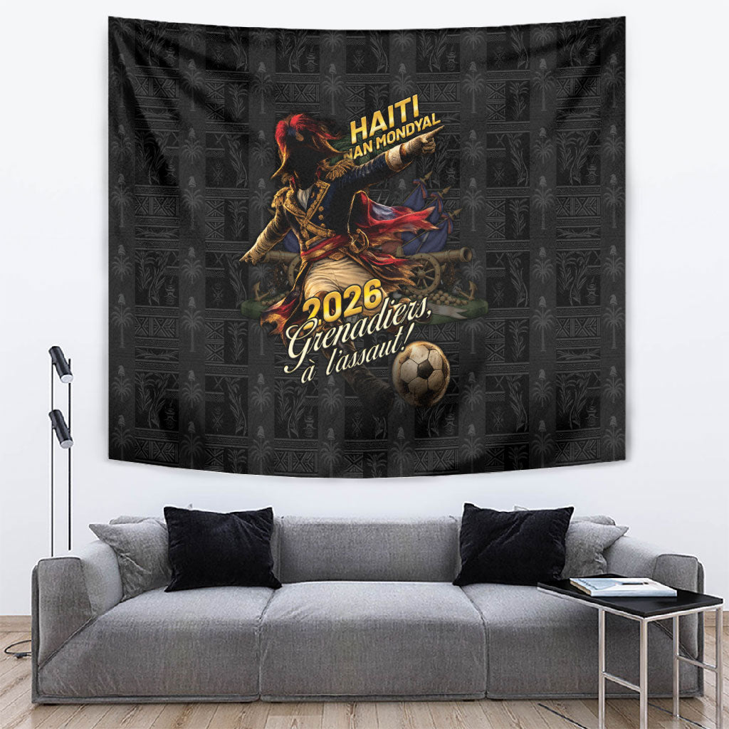 Haiti Football 2026 Tapestry Haiti Nan Mondyal