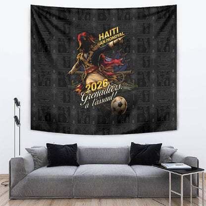 Haiti Football 2026 Tapestry Haiti Nan Mondyal