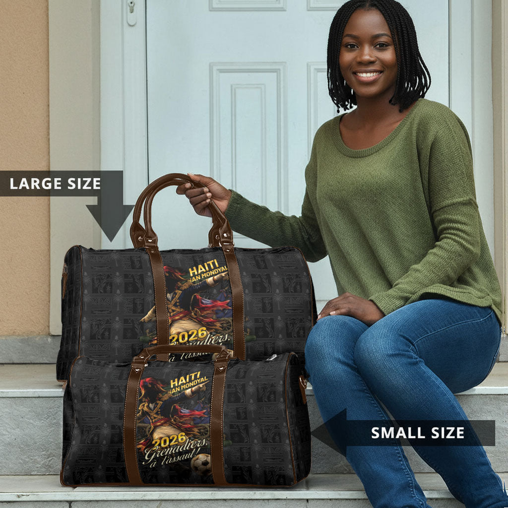 Haiti Football 2026 Travel Bag Haiti Nan Mondyal