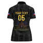 Custom Haiti Football 2026 Women Polo Shirt Haiti Nan Mondyal