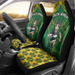 South Africa Rugby 2024 Car Seat Cover Go Bokke African Pattern