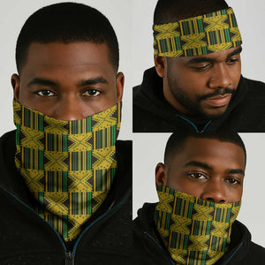 South Africa Rugby 2024 Neck Gaiter Go Bokke African Pattern - African Pride