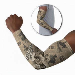 Black Cowboy Arm Sleeves Western Rodeo Melanin Black History