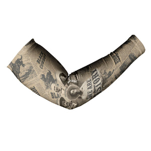 Black Cowboy Arm Sleeves Western Rodeo Melanin Black History
