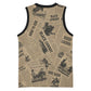Black Cowboy Basketball Jersey Western Rodeo Melanin Black History