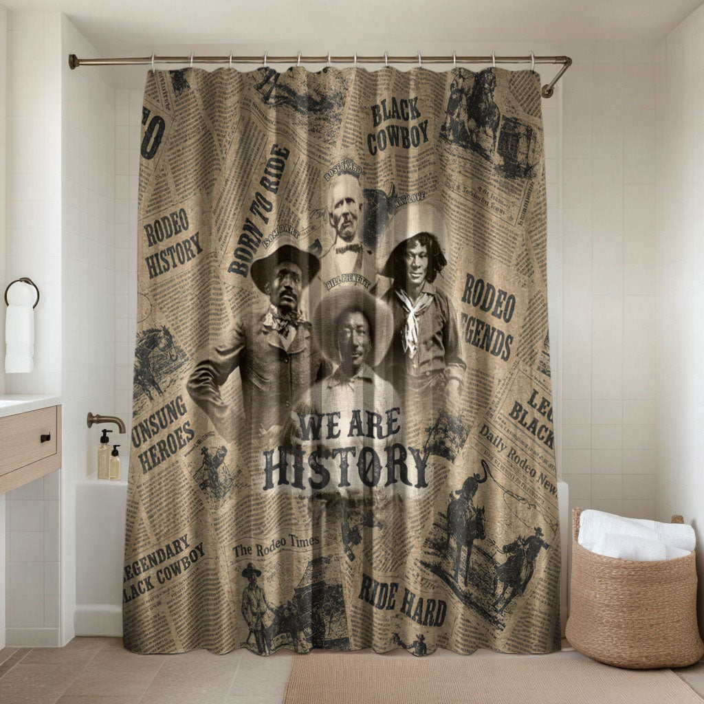 Black Cowboy Bathroom Set Western Rodeo Melanin Black History