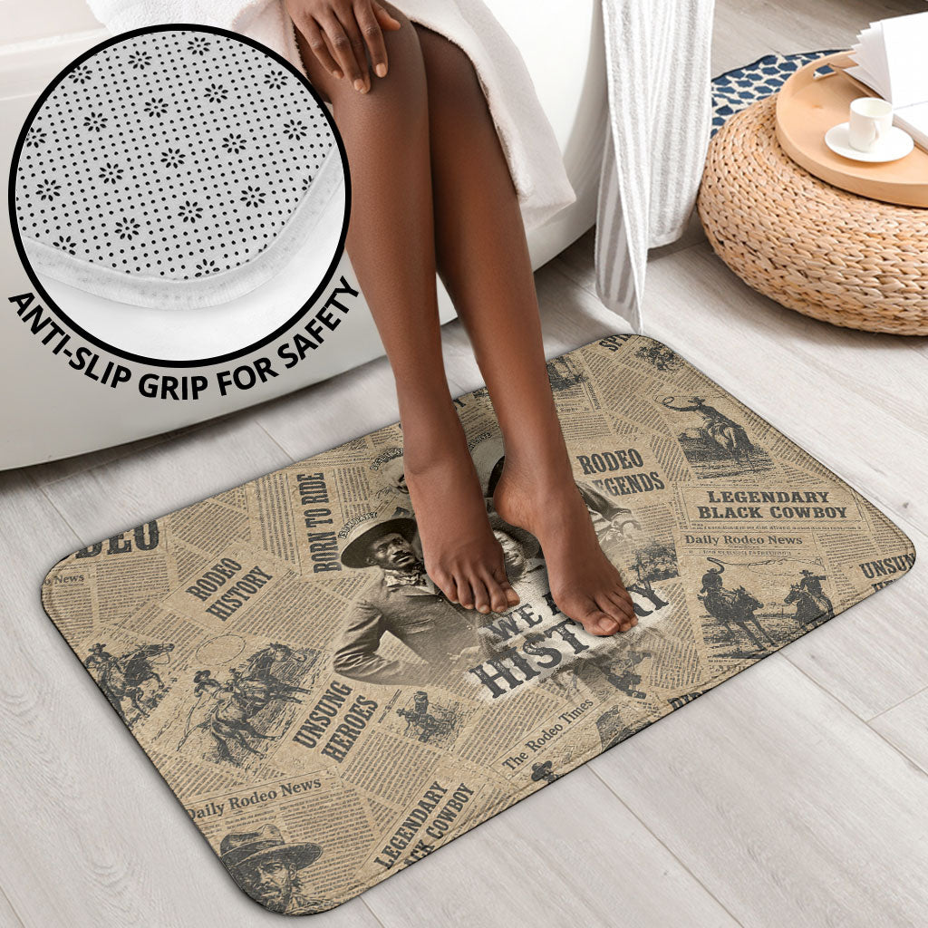 Black Cowboy Bathroom Set Western Rodeo Melanin Black History