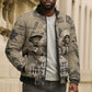 Black Cowboy Bomber Puffer Jacket Western Rodeo Melanin Black History