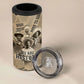 Black Cowboy 4 in 1 Can Cooler Tumbler Western Rodeo Melanin Black History