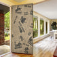 Black Cowboy Door Cover Western Rodeo Melanin Black History