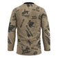 Black Cowboy Hockey Jersey Western Rodeo Melanin Black History