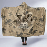 Black Cowboy Hooded Blanket Western Rodeo Melanin Black History