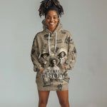 Black Cowboy Hoodie Dress Western Rodeo Melanin Black History