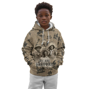Black Cowboy Kid Hoodie Western Rodeo Melanin Black History