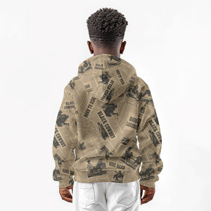 Black Cowboy Kid Hoodie Western Rodeo Melanin Black History