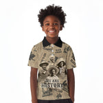 Black Cowboy Kid Polo Shirt Western Rodeo Melanin Black History