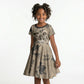 Black Cowboy Kid Short Sleeve Dress Western Rodeo Melanin Black History