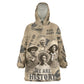 Black Cowboy Kid Wearable Blanket Hoodie Western Rodeo Melanin Black History