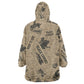 Black Cowboy Kid Wearable Blanket Hoodie Western Rodeo Melanin Black History