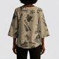 Black Cowboy Kimono Sleeve Blouse Western Rodeo Melanin Black History