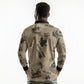Black Cowboy Long Sleeve Polo Shirt Western Rodeo Melanin Black History